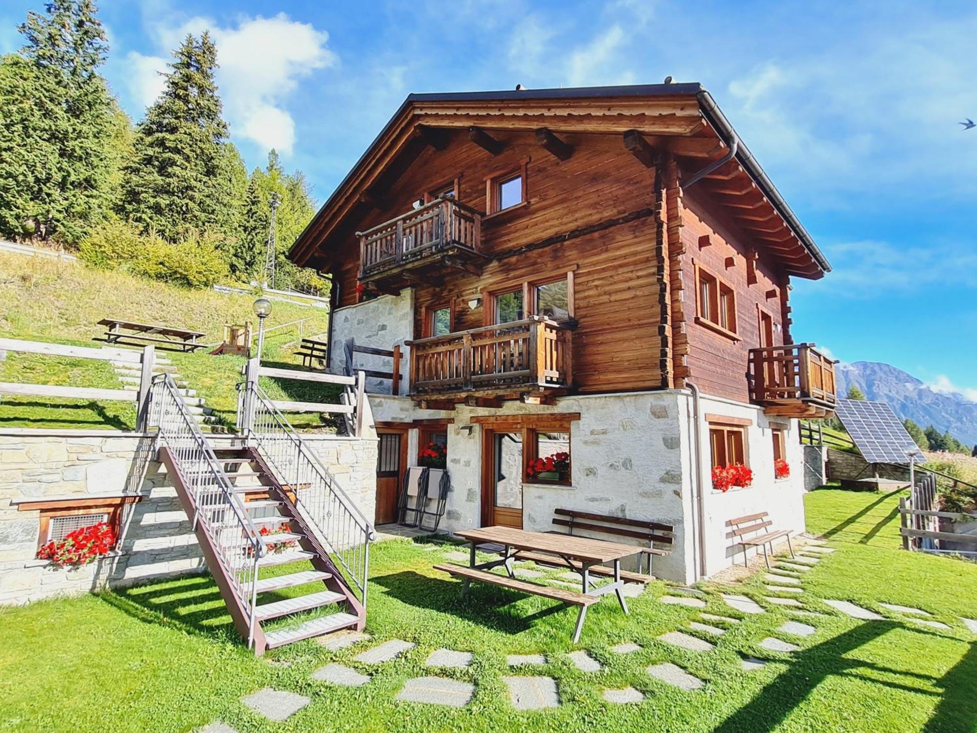 Chalet Selva Isolaccia Exteriör bild